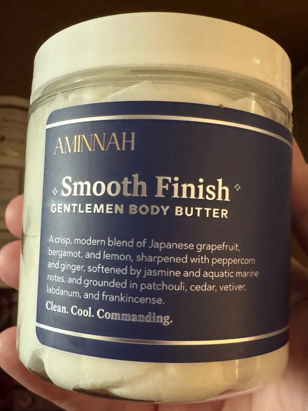 Aminnah Smooth Finish Gentlemen Whipped Body Butter